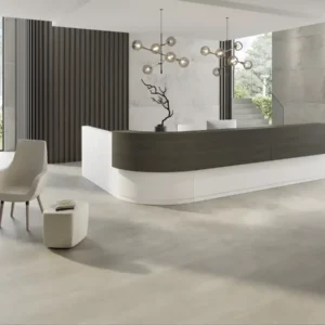 Empfangstheke – Ecklösung mit formschöner Rundung