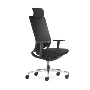 Premium-Executive-Bürodrehstuhl mit Kopfstütze